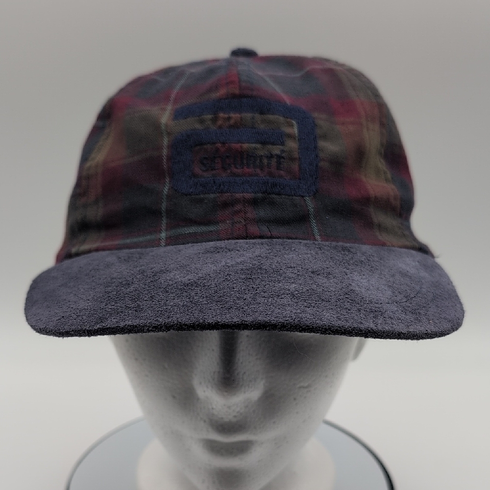 💵2/$10Bundle and Save💵 Men's Checkered Cap Red and Blue Plaid